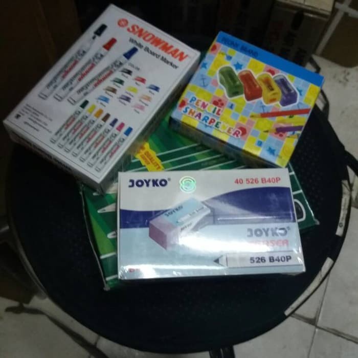 

✨Sale Paket Penghapus. Spidol. Rautan. Pensil Terbatas