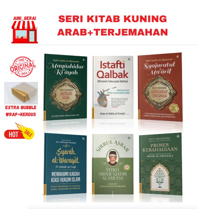 ✨Ready Seri Kitab Kuning Arab  Terjemahan Berkualitas