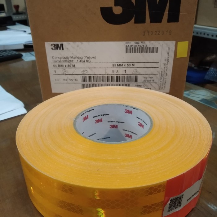 

✨Sale 3M Diamond Grade 983-71 Reflektive Tape 55Mm X 50 Mtr Terbaru