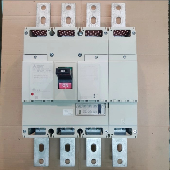 ✨Original Mccb 4P 4Pole 800A Nf800-Sew Mitsubishi Limited