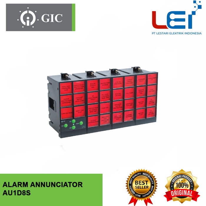✨Original Gic Alarm Annunciator 8 Windows Au1D8S Limited