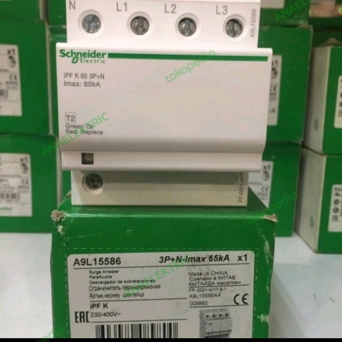 ✨Original Surger Arrester Ipf 65A 3PN 65Ka Schneider Diskon