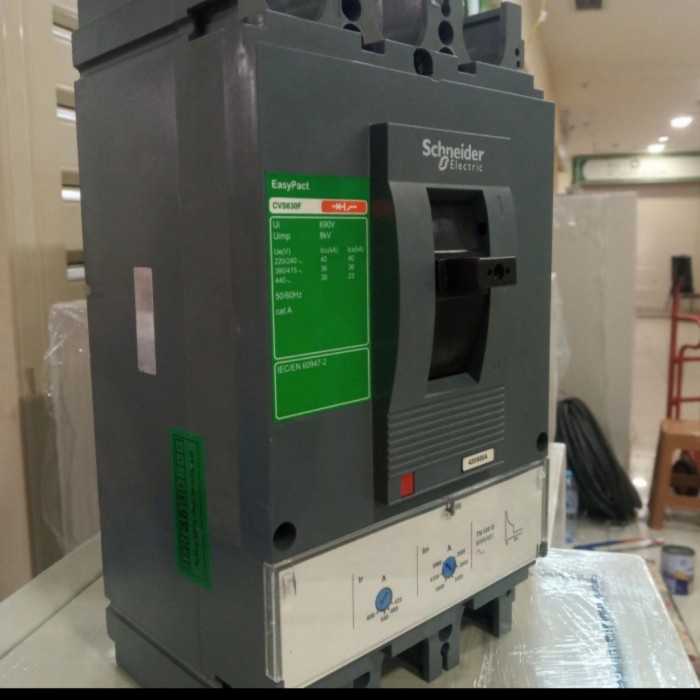 ✨Original Mccb 500A Schneider Cvs630N 3Phase Terbaru