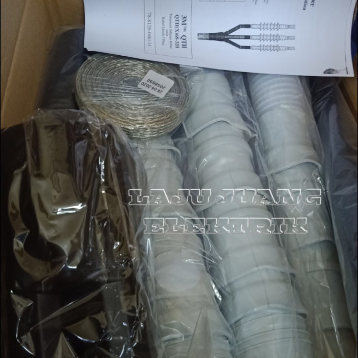✨Ori 3M Terminasi Qt Ii J-6S-32H 3X35-95Mm² Outdoor 24Kv Termination Kit Limited
