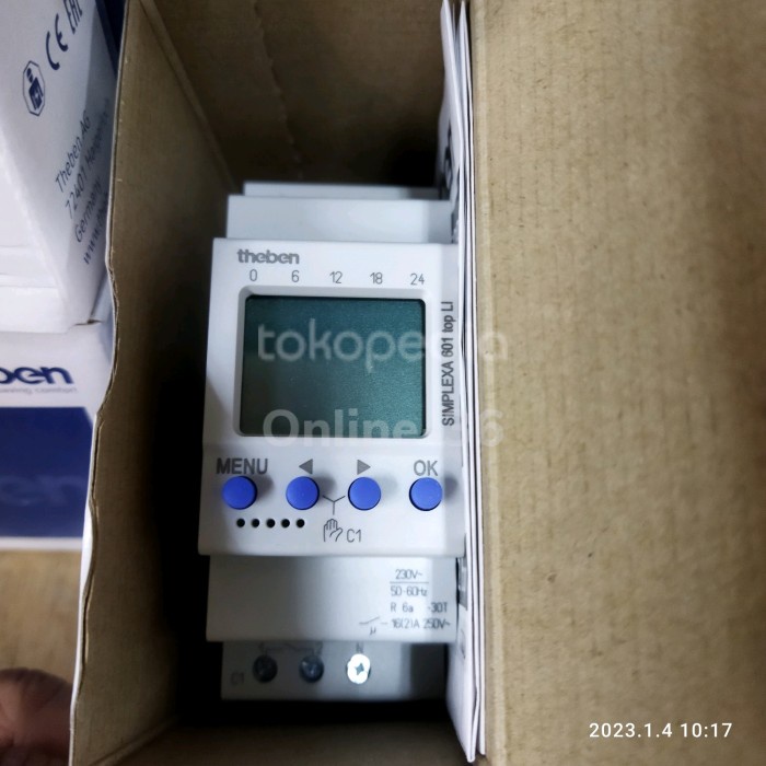 ✨Ori Theben Simplexa 601/Time Swicth Digital Simplexa 601 Original Germany Diskon