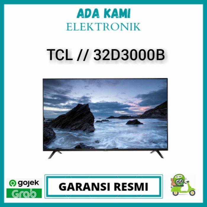 ✨New Tcl 32D3000B I Tcl Led Tv 32 Inch I Tcl Digital Tv I 32D3000B Berkualitas