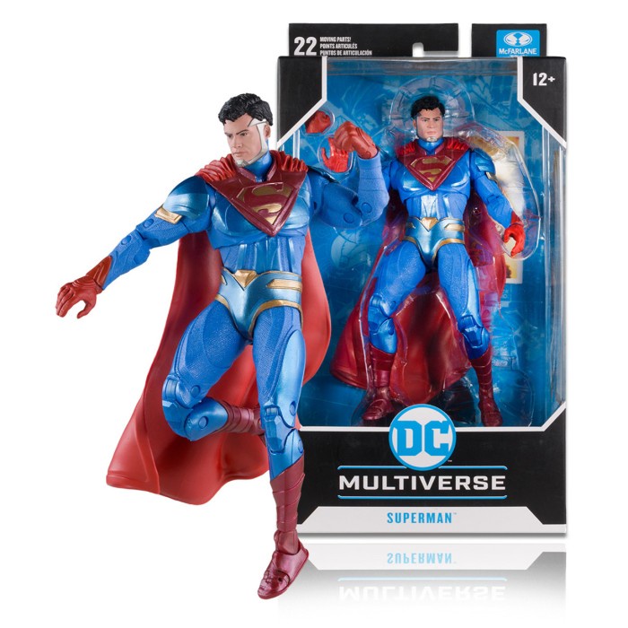 ✨New Mcfarlane Dc Multiverse Injustice Superman Berkualitas