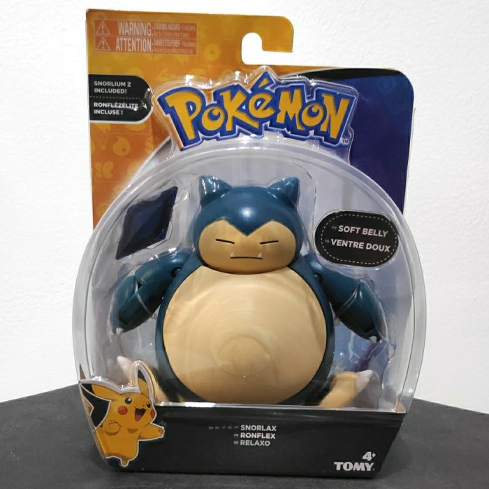 ✨Baru Snorlax Tomy Figure Big Wct Pokemon Moncolle Scale World Red Shf Mew Berkualitas