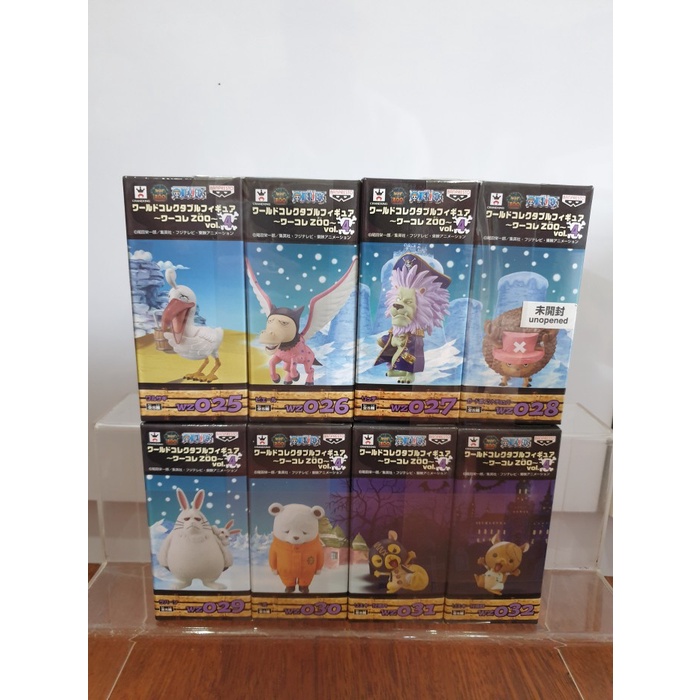 ✨Baru One Piece Wcf Zoo Volume 4 Set Of 8 Misb Japver Diskon