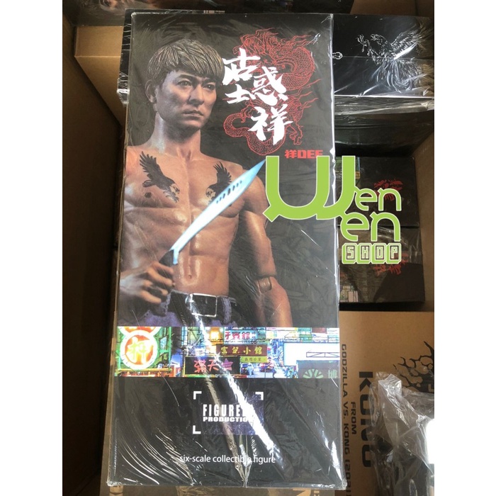 ✨Baru Figurelo 1/6 Scale Figure Gangsters Lucky Cheung Dee Andy Lau Figure Diskon