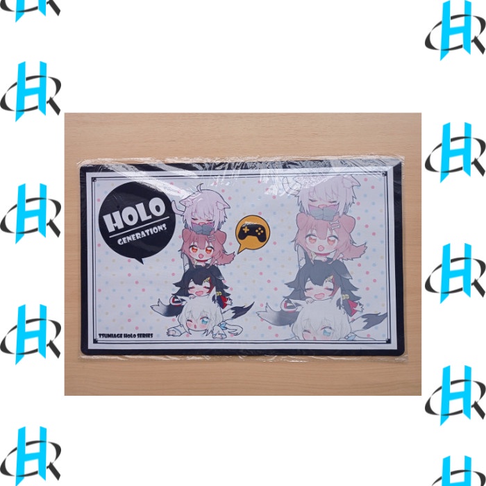 ✅Termurah P-Holo0032 Playmat Rubber Comicket Hololive Generation Gamers Berkualitas