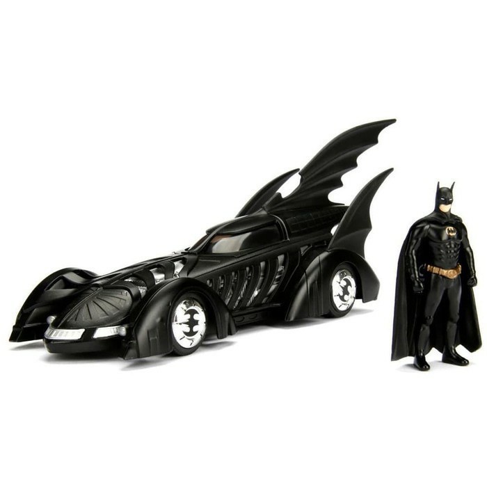 ✅Termurah Diecast Dc Batman Forever 1995 Batmobile 124 With Batman Figure Berkualitas