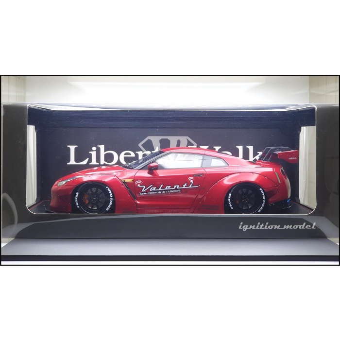 ✅Termurah 1/18 Ignition Model Nissan Gtr R35 Liberty Walk Red Terbatas