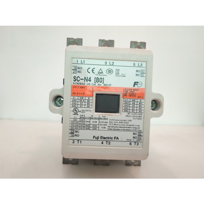 ✨Ori Magnetic Contactor Fuji Electric Sc-N4 220V Berkualitas