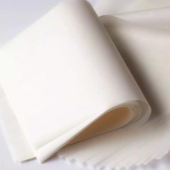 

=====] 25 x 60Cm Kertas Roti Putih Wrapping Paper Bungkus Kado Kertas Tissue