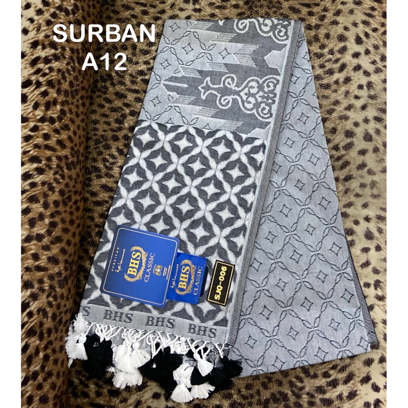 Surban Bhs Classic Subaiyah Jacquard Gold