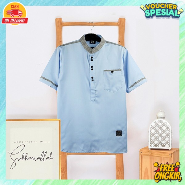 Kenko Kemeja Koko Remaja Tanggung Bajy Ngaji Amak Laki2 Pakean Kemko Anak Laki Laki Atasan Muslim Ke