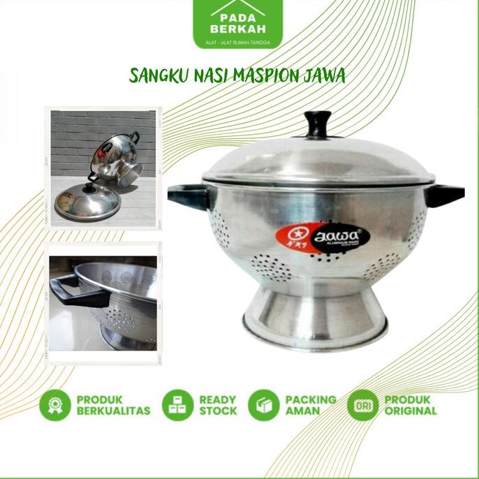 :::::::] Tempat Nasi Alumunium Sangku Nasi Wakul Prasmanan JAWA Maspion