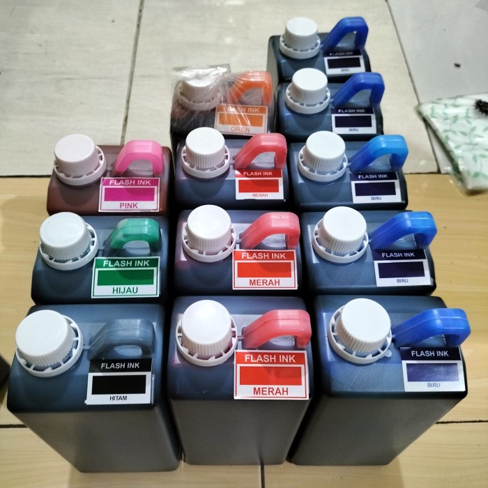

Tinta Stempel Flash All Varian ,Ready 15 Warna