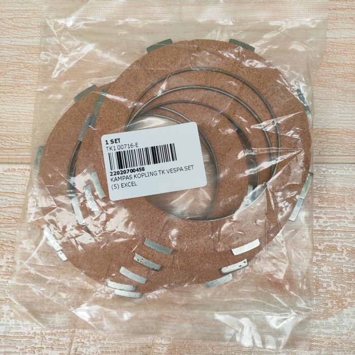 ✨COD Kampas Kopling Tk Racing Excel Original Buat Motor Vespa 2 Tak Terbaru