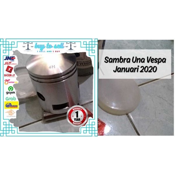 ✨New Seher Piston Seher Vespa 200Cc Spartan 00Cc Os 4M 67.3 No Vesgio Diskon