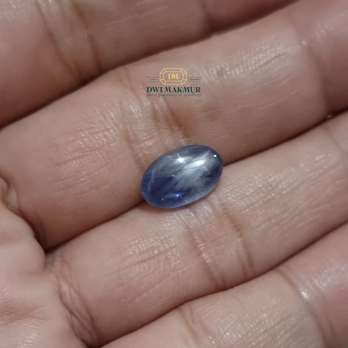 ✨Termurah Dgl CertifiedBigNo Heat 3.95 Ct Star Blue Sapphire Ceylon Berkualitas