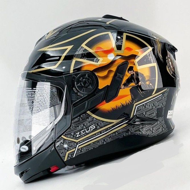 ✨Termurah Zeus Zs613C Aj20 Black Gloss Berkualitas