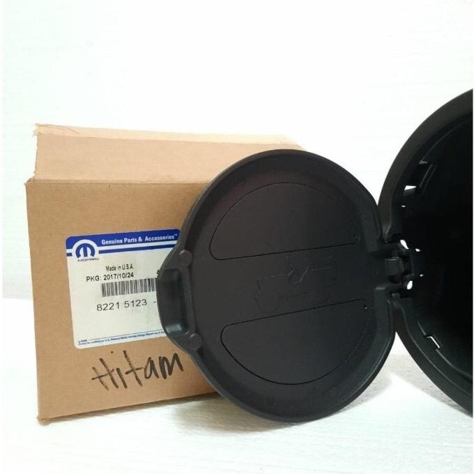 ✅Original Tutup Tangki / Fuel Door Hitam Mopar Wrangler Jl Terbatas
