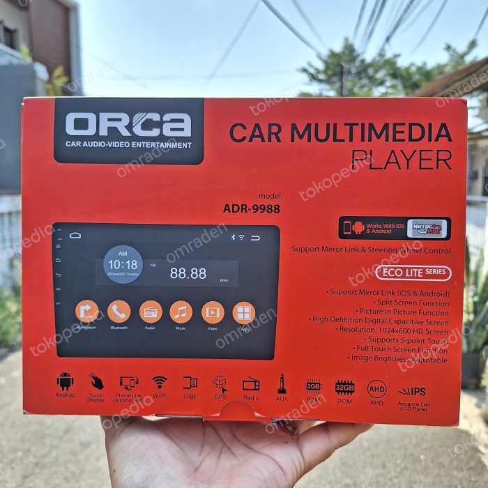 ✅Ori Headunit Android 9 Inch Orca 2/32Gb Hu Orca Lite 9 In Terbatas