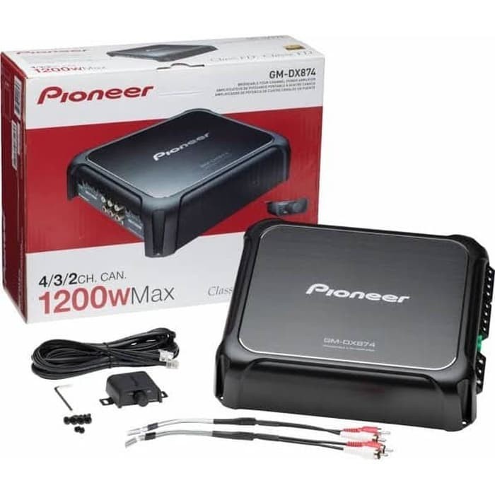 ✅New Ori Pioneer Gm-Dx874 Power Amplifier 4Ch Hires Audio Original Resmi Terbatas