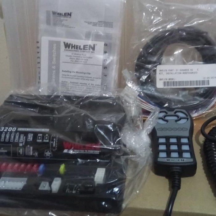 ✅New Ori Whelen Hhs3200 Remote Siren Brand New Terbatas