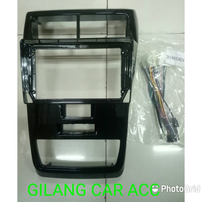 ✅Ori Frame Tape Headunit 9 Mobil Toyota Avanza 2019  Soket Terbaru