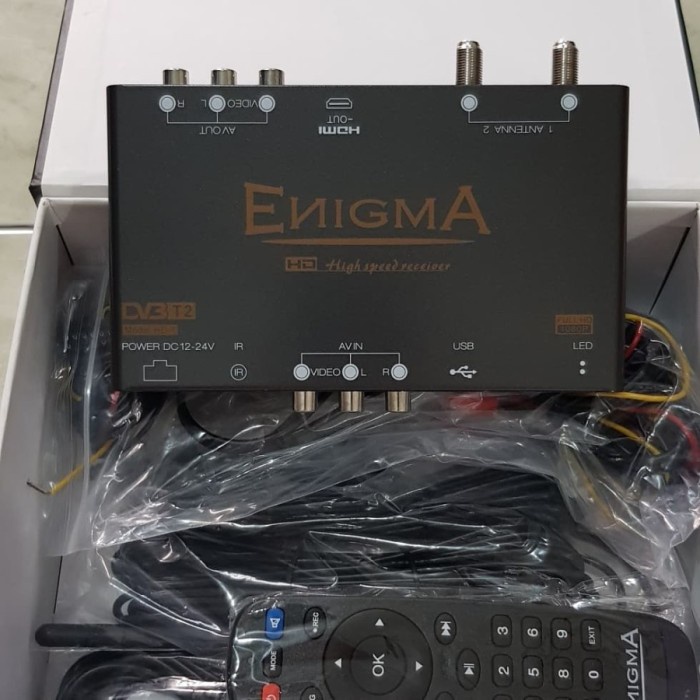 ✅New Ori Tv Tuner Mobil Digital Enigma Mobil Enigma Hd High Speed Receiver Berkualitas