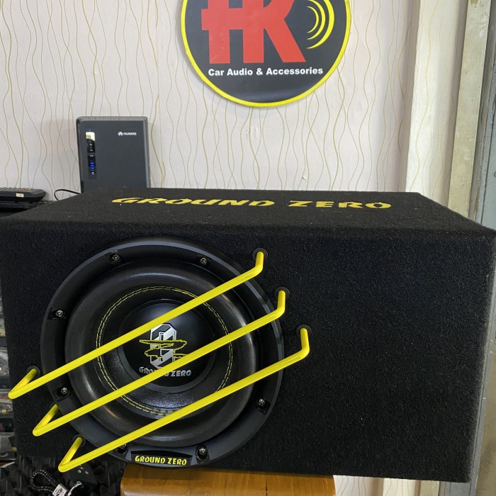 ✅Ori Ground Zero Gzrb 20 Spl / Subwoofer Passive Ground Zero 8 Terbatas