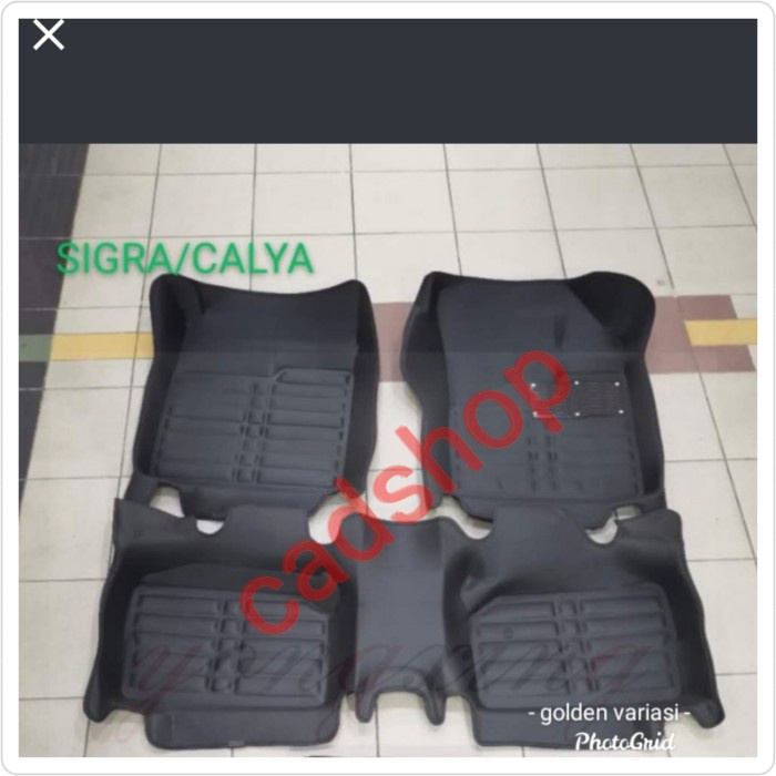 ✅New Ori Karpet Mobil 5D Premuim Calya / Sigra 2 Baris Berkualitas