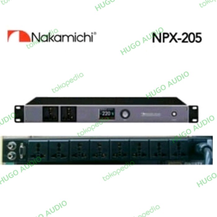 ✅New Ori Power Squencer Nakamichi Npx205 Npx 205 Original Berkualitas