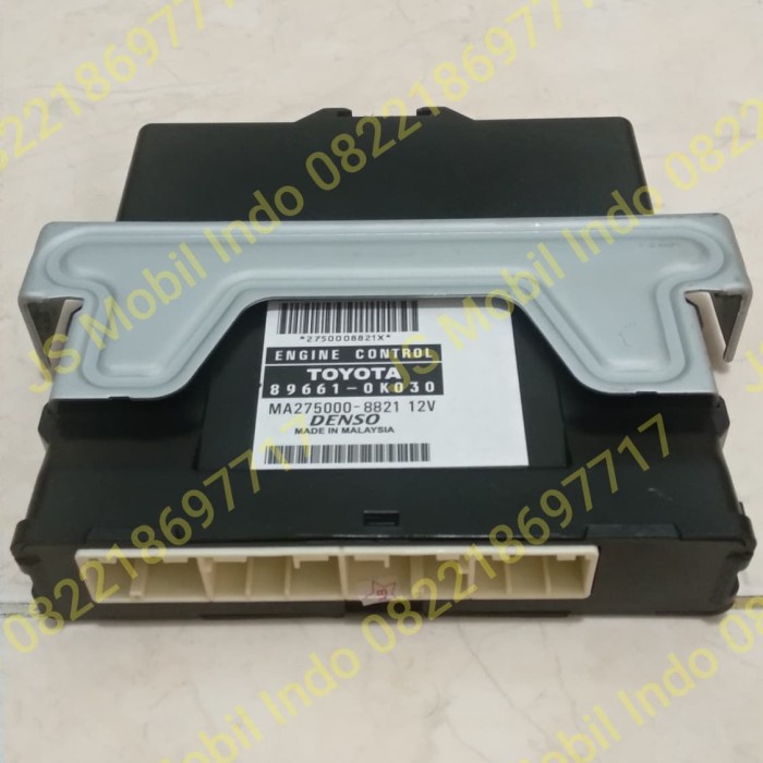 Komputer Computer Ecu Toyota Hilux Bensin 89661-0K030 Ok030 Original