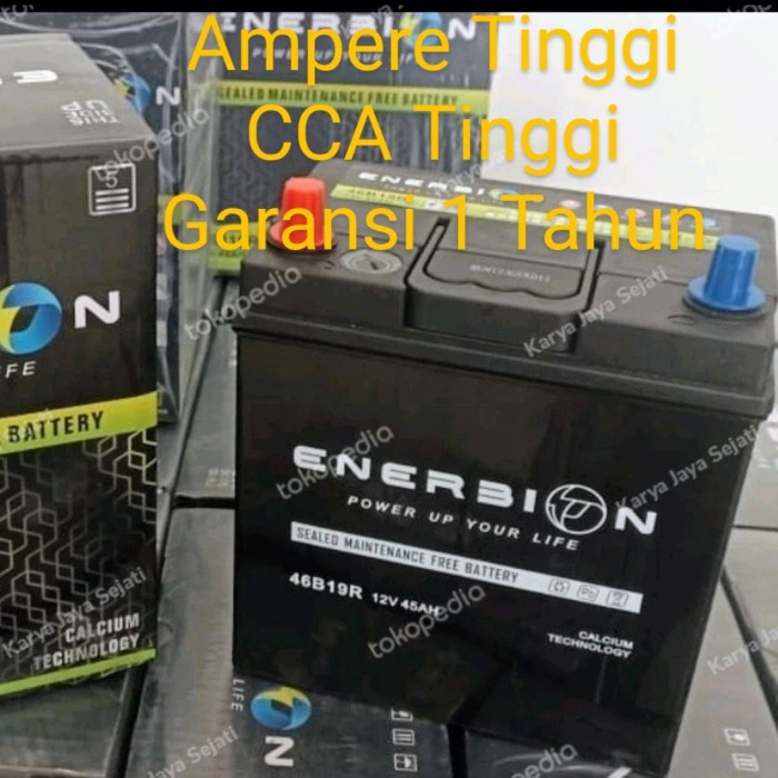 [Original] Aki Kering Terbaik Mf Ns40Z/ Ns40Zl Amper Tinggi 45Ah Cca Tinggi Diskon