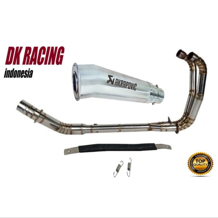 [Original] Knalpot Racing Kawasaki Versys 250 Akrapovic Megaphone Terbatas