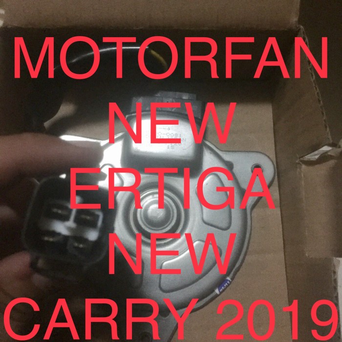 Asli Motor Fan Carry New New Ertiga