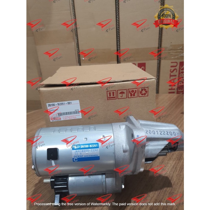 [Ori] D28100-Bz251-001 Motor Dinamo Starter Komplit Model Baru Diskon