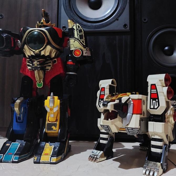 [BDR] DX MMPR LEGACY THUNDER MEGAZORD ORI BANDAI