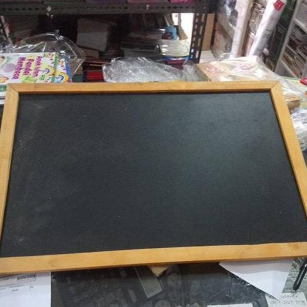 

Terjangkau Papan tulis hitam size 40x60 KAPUR !!