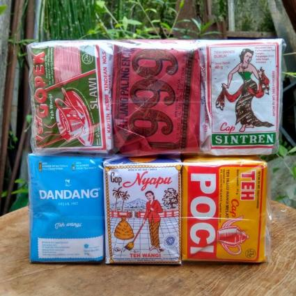 

Terbaik! Teh Tubruk 6 paket Khas Wedangan Solo (160gr) !