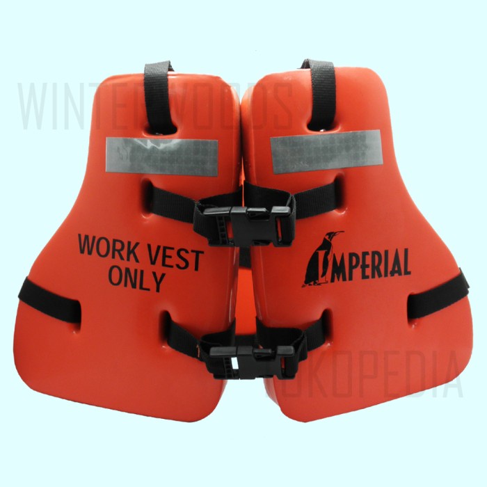 ✨Original Imperial Usa Life Jacket Vinyl-Dipped Workvest Original Berkualitas