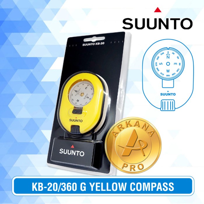 ✨Original Kompas Kb20 Yellow Compass Suunto Kb 20 Original Limited