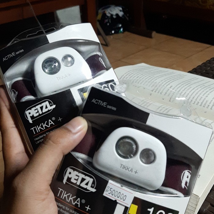 ✨Original Headlamp Petzl Tikka Senter Camping Hikking Berkualitas