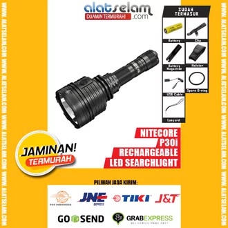 ✨Original Senter Nitecore P30I - 2000 Lumens / Senter Outdoor Haking  Camping Terbaru