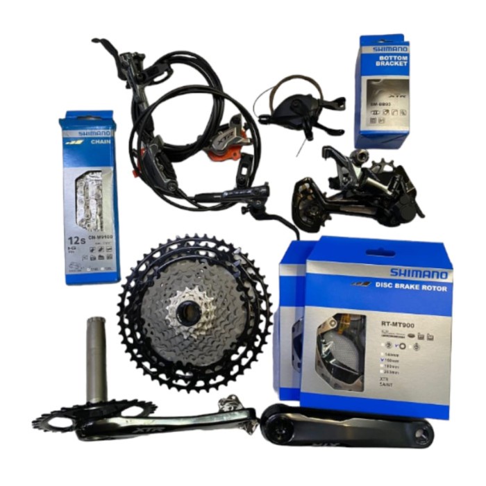 ✨Original Shimano Xtr Groupset 1X12 Speed M9100 Terbaru