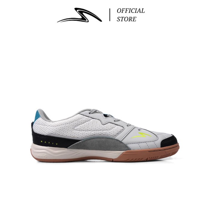 ✨Ori Specs Sepatu Futsal Metasala Nativ 4 White Black Original Bnib Diskon